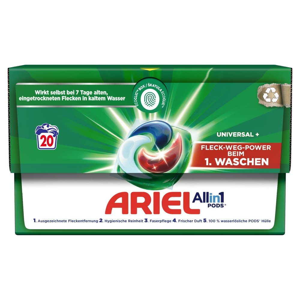 Ariel Univerzal + kapsule 20 PD