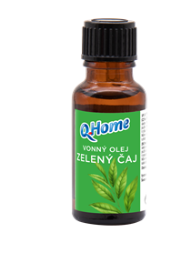 Q Home vonný olej 18ml zelený čaj