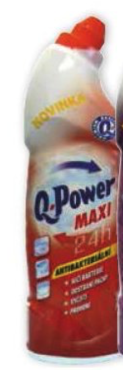 Q Power WC čistič 750ml Maxi