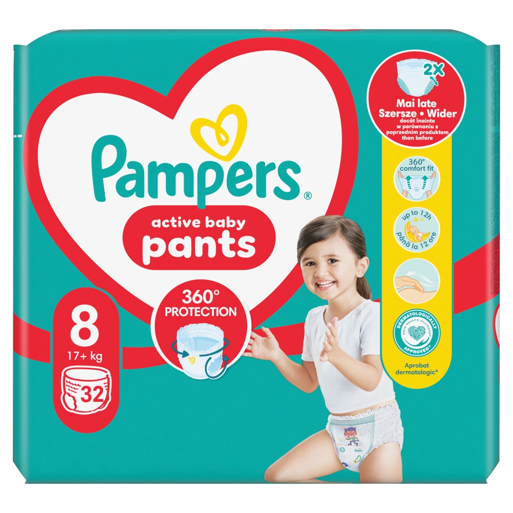 Procter and Gamble Pampers Pants JumboPack S8 (32ks/fol)