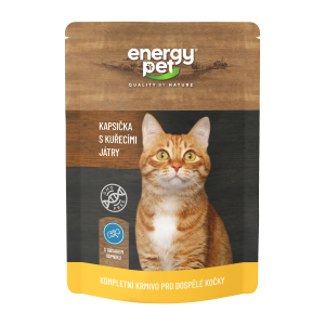 Energy Pet vrecko mačka 100g kuracia pečeň