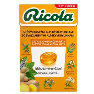RICOLA bol zmes 40g zázvor