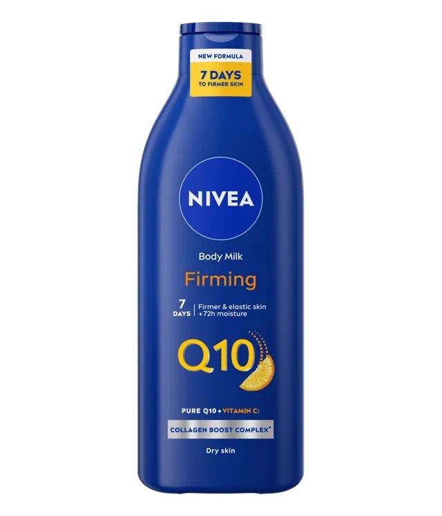 Nivea Telové mlieko 400ml Q10+Vit.C Výživné Suchá pokožka