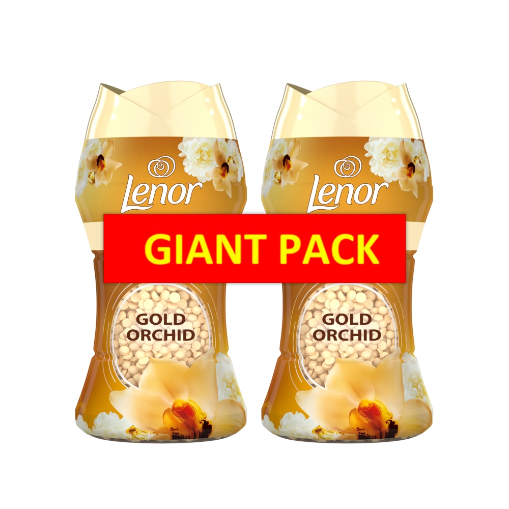 Procter & Gamble Lenor Unstoppables vonné perličky Gold Orchid 2x140 g