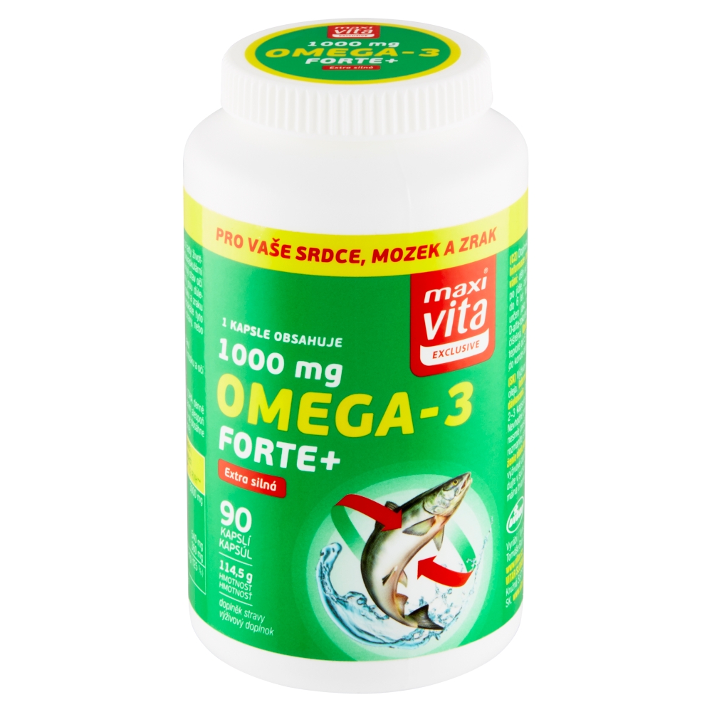 Maxi Vita Omega3 rybí olej(90ks/kra)fort