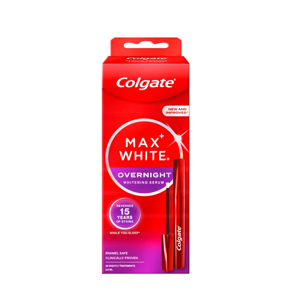 Colgate-Palmolive Colgate bieliace pero 2,5 ml MW Overnight