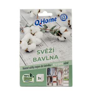 Q Home vonné vrecká (3ks/kra) Svieža bavlna