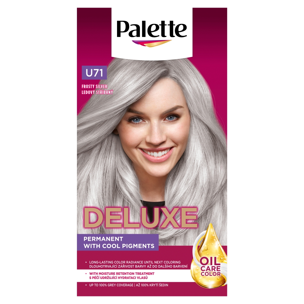 Schwarzkopf & Henkel, Germany Palette Deluxe U71 Ľadový strieborný