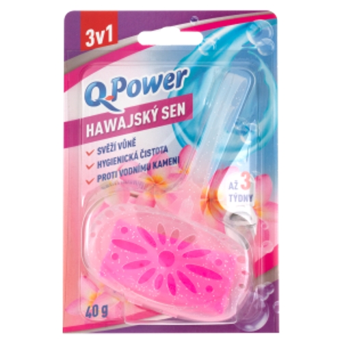 Q Power WC záves 40g hawajský sen