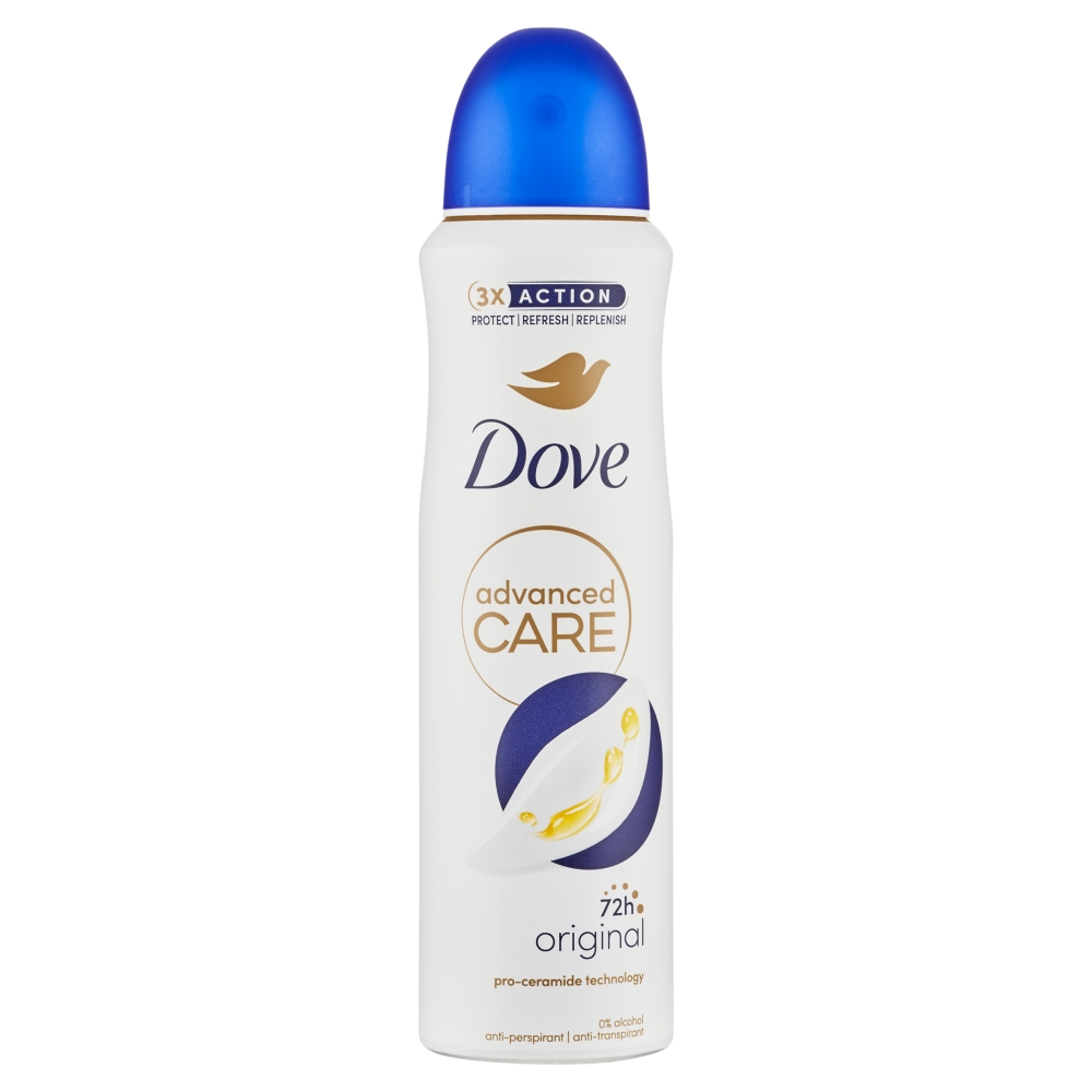 Dove AP sprej 150ml Care Original