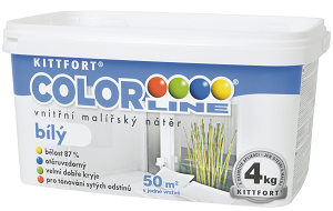 COLOR LINE biely maliarsky náter 4kg