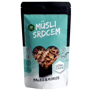 Topnatur Müsli srdcom 350g LOW CARB