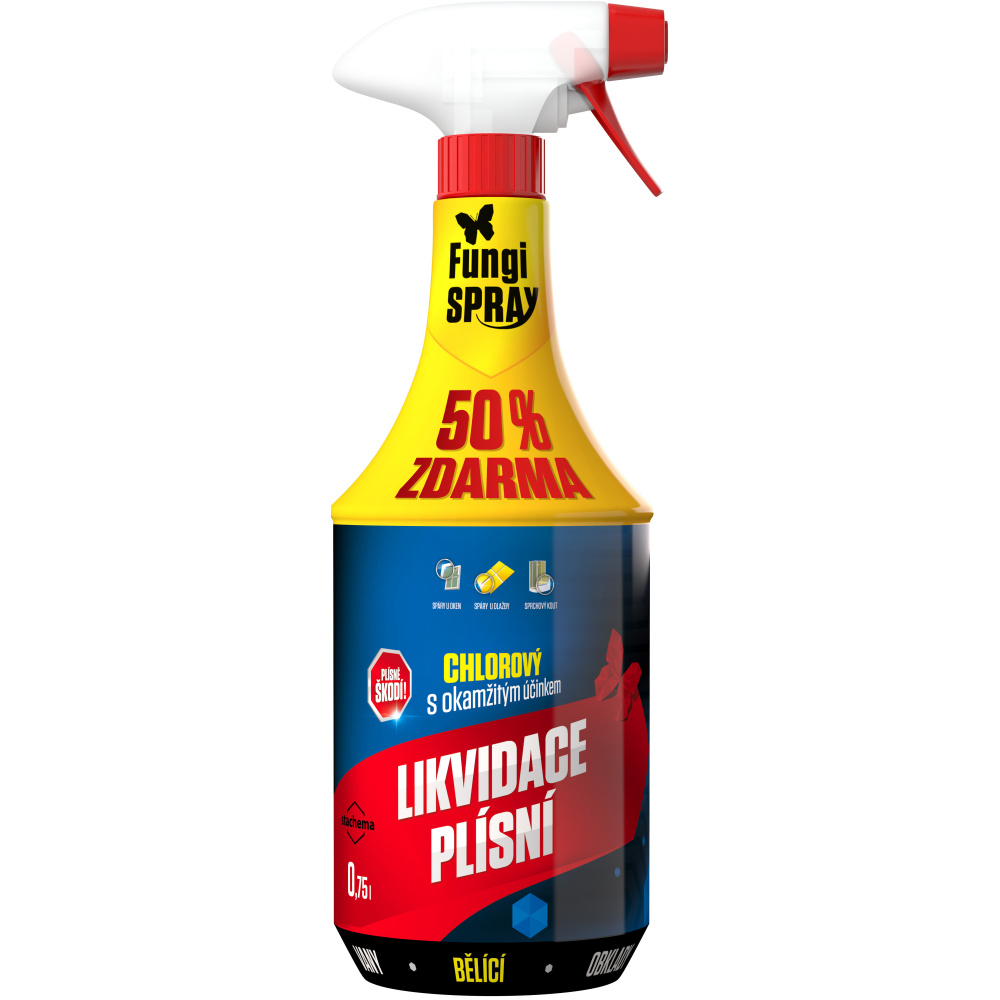 FUNGISPRAY CHLOROVÝ-LIKV.PLÍSNY MR0.5 L+50%