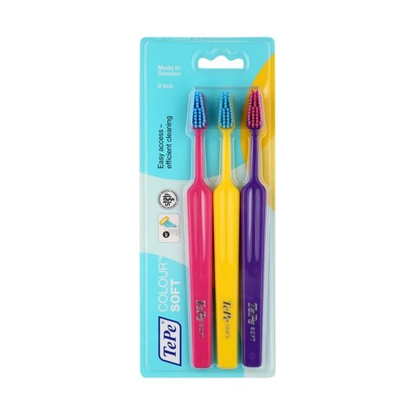TePe Colour soft 3 ks