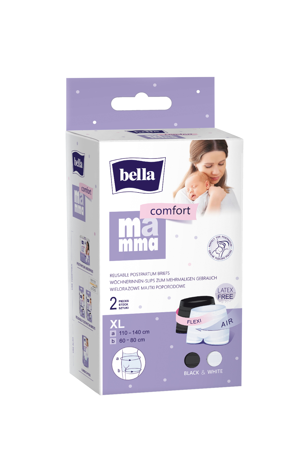 Bella Mamma popôrodné nohavičky comfort XL 2