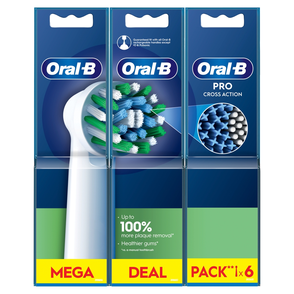 Oral-B NH Cross Action(6ks/bli)WhiteEB50