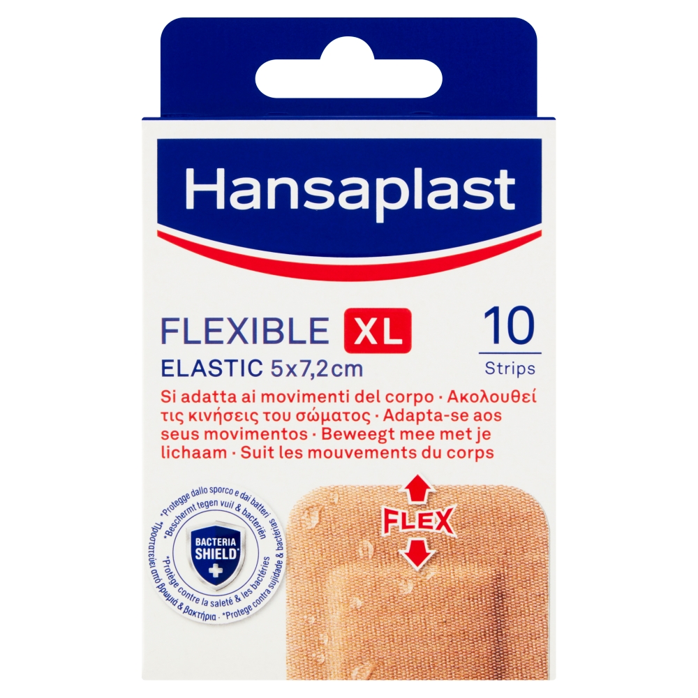 Hansaplast (10ks/kra)XL Flexi elast nápl