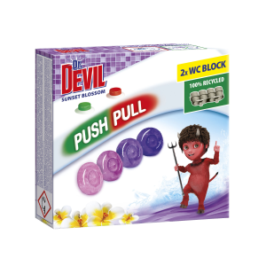 Dr Devil WC PushPull (2ks/kra) Sunset