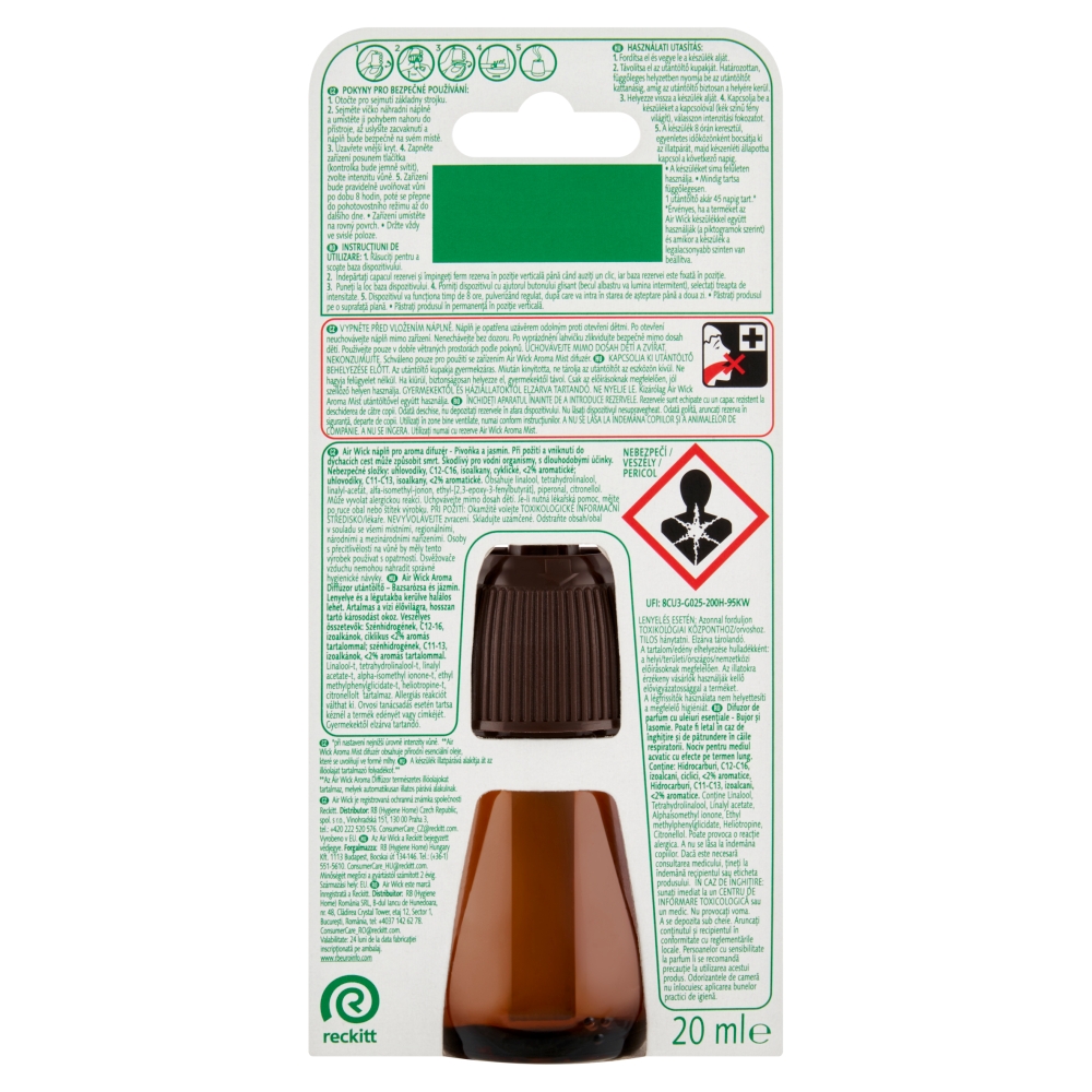 Air Wick AM vapor NN 20ml pivonka & jazmín