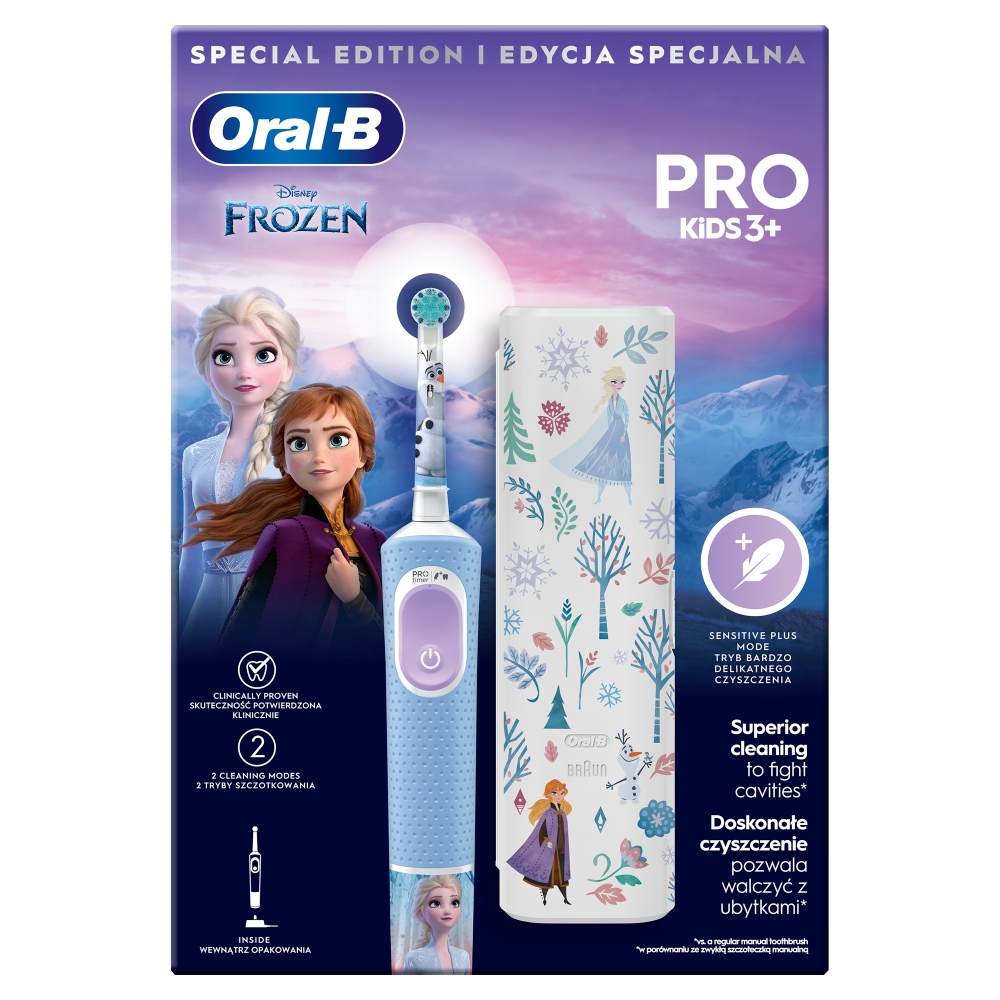 Procter and Gamble Oral-B el.ZK VitalityKids Frozen+púzdro
