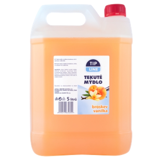 Tip Line tek.mydlo 5l Broskyňa