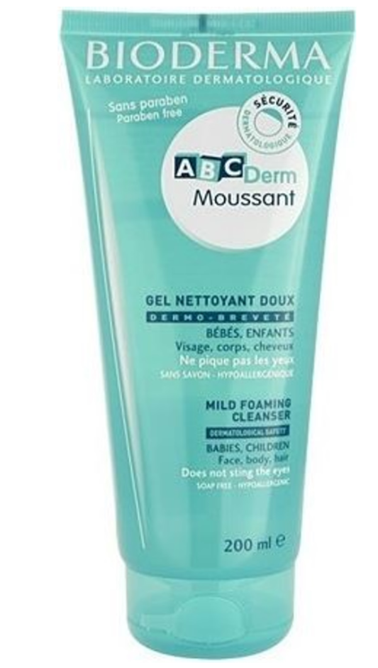 Bioderma ABCDerm Gél Mousant 200ml