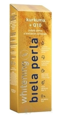 Biela Perla zubná pasta 75ml White curcuma