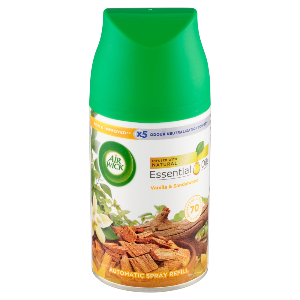 Air Wick FM náplň 250ml vanilka&santal