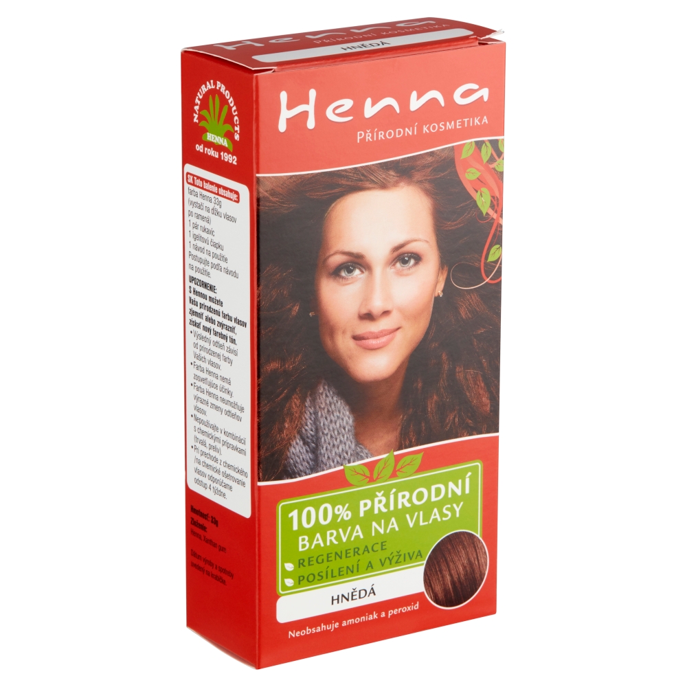 Henna farba 33g hnedá