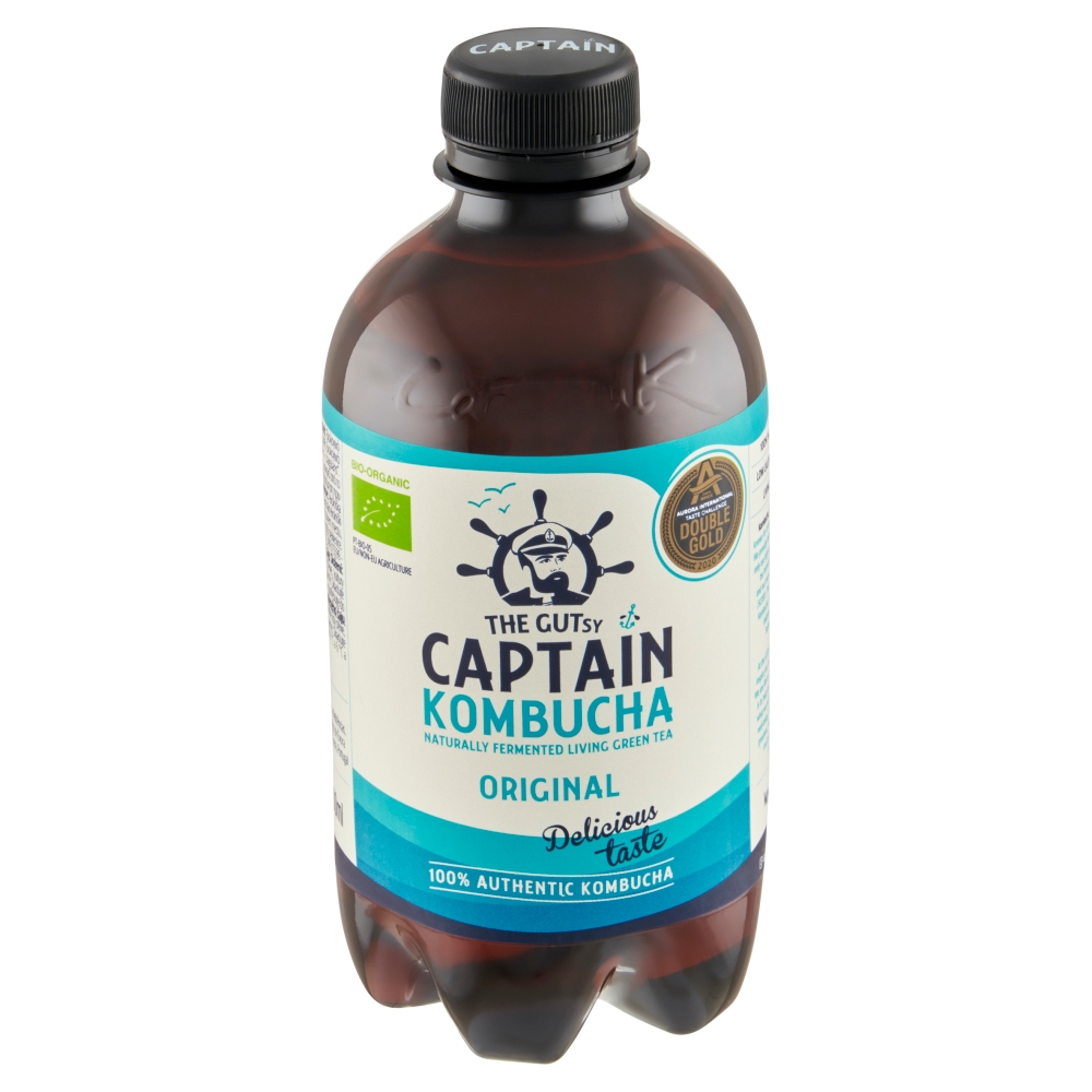 Captain Kombucha nápoj 0,4L Orig BIO