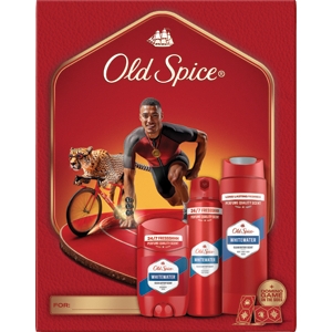 Old Spice darčeková sada pre mužov Whitewater (sprchovací gél 250ml+deo stick 50ml+deo sprej 150ml)Domino