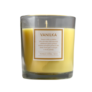 Q Home sviečka 125g vanilka Q Home sviečka 125g vanilka