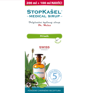StopKašeľ medical sirup 200+100ml navyše