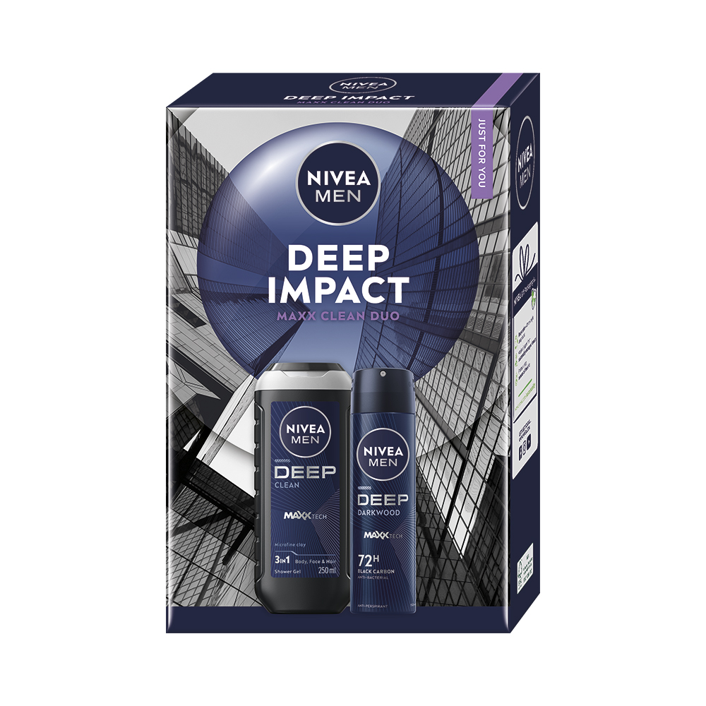 Kazeta: NIVEA MAP Sprej Deep 150ml SG Deep 250ml Ks