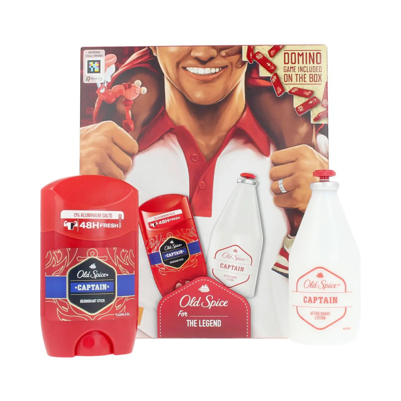 Kazeta: Old Spice Captain Stick 50ml + VPH 100ml Ks
