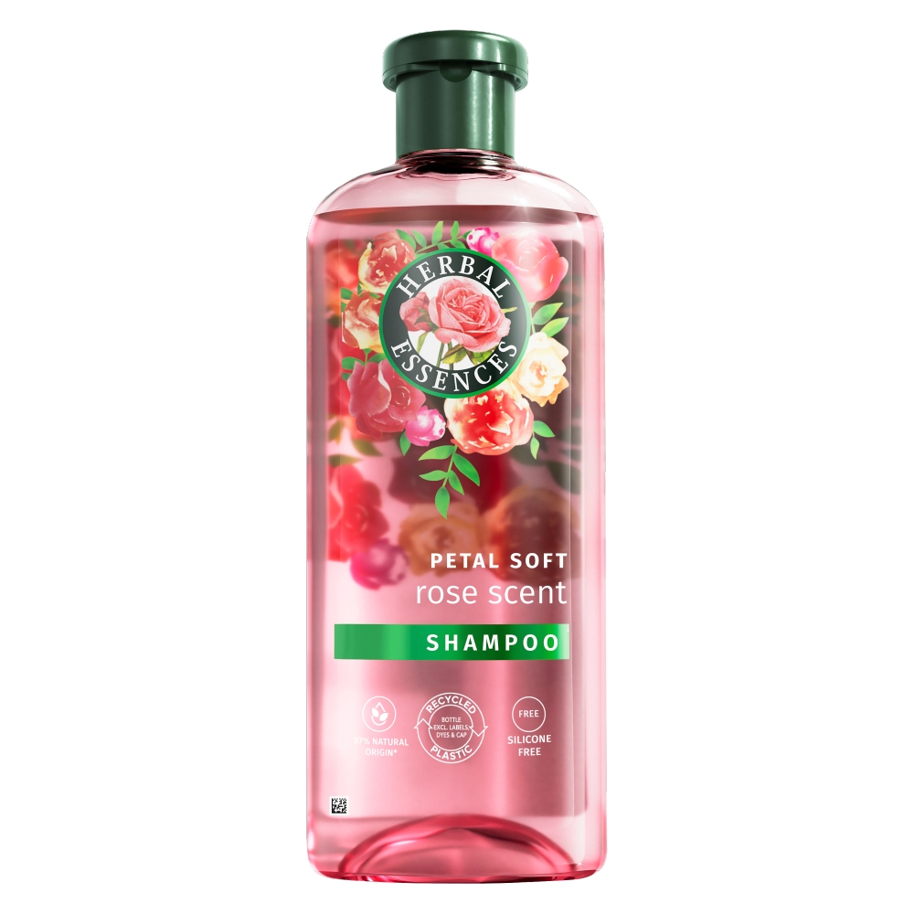 Herbal Essences šampón 96% Natural origin Rose 350ml