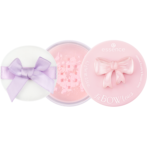 essence FaBOWlous sypký púder setting & baking
