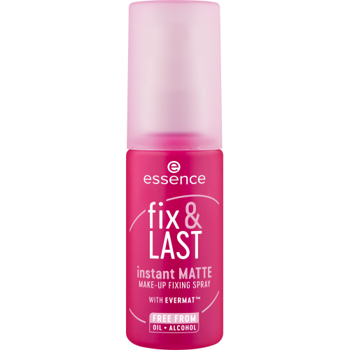 essence fixačný sprej na make-up fix & LAST instant MATTE