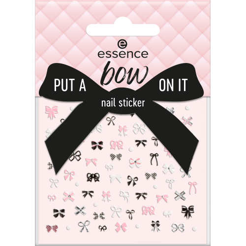 essencia nálepky na nechty PUT A bow ON IT;