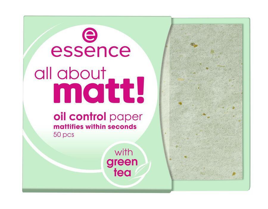 E-shop essence papieriky proti mastnote all about matt!