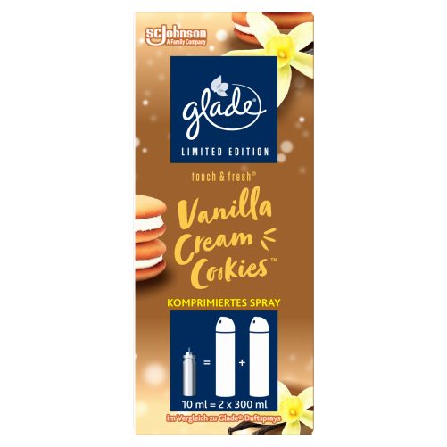 Glade One Touch náplň 10ml Vanilla Cream Cookies Ks