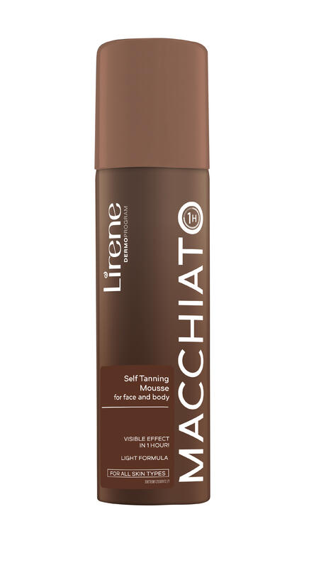 Lirene PT samoopaľovacia pena na tvár a telo MACCHIATO, 150 ml