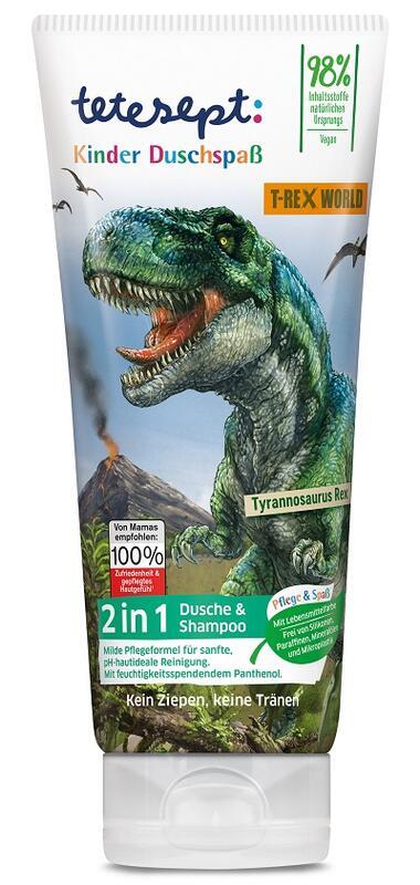 TETESEPT Dinosaurus 2v1 sprchový gél + šampón 200 ml;