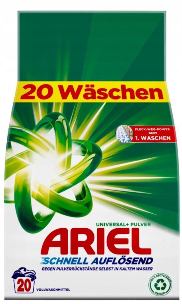 Ariel prášok 1.2kg 20pd Universal Ks