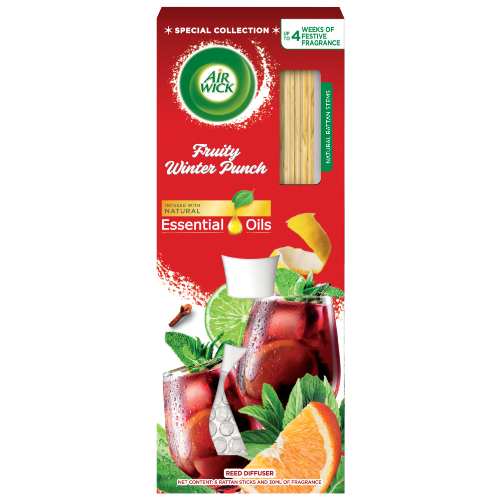 Air Wick Vonné tyčinky 30ml Zimný punč Ks