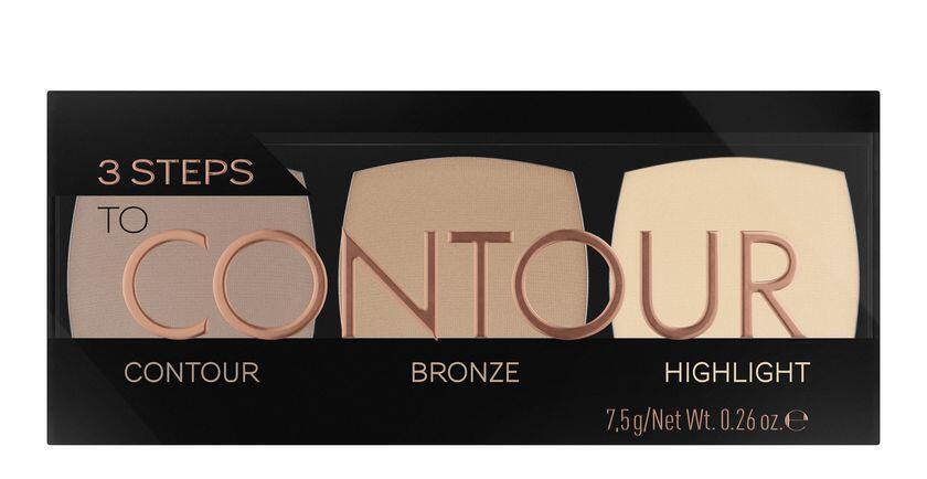 Catrice Kontúrovacia paleta 3 Steps to Contour 010;