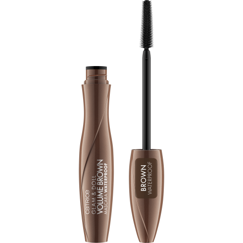 Catrice Riasenka Glam & Doll Volume hnedá vodeodolná