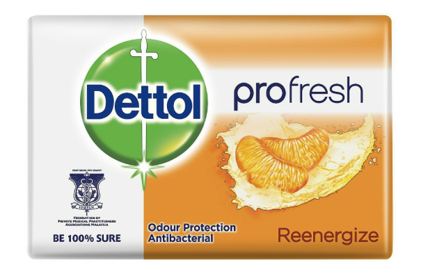 Dettol antibakteriálne pevné mydlo 100g RE-ENERGIZE