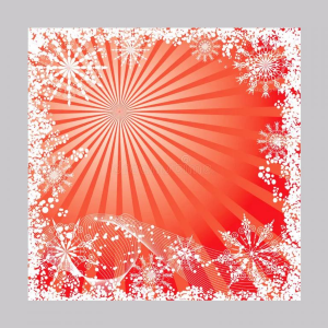 Obrúsky vianoč (20ks/fol) červ+vločky