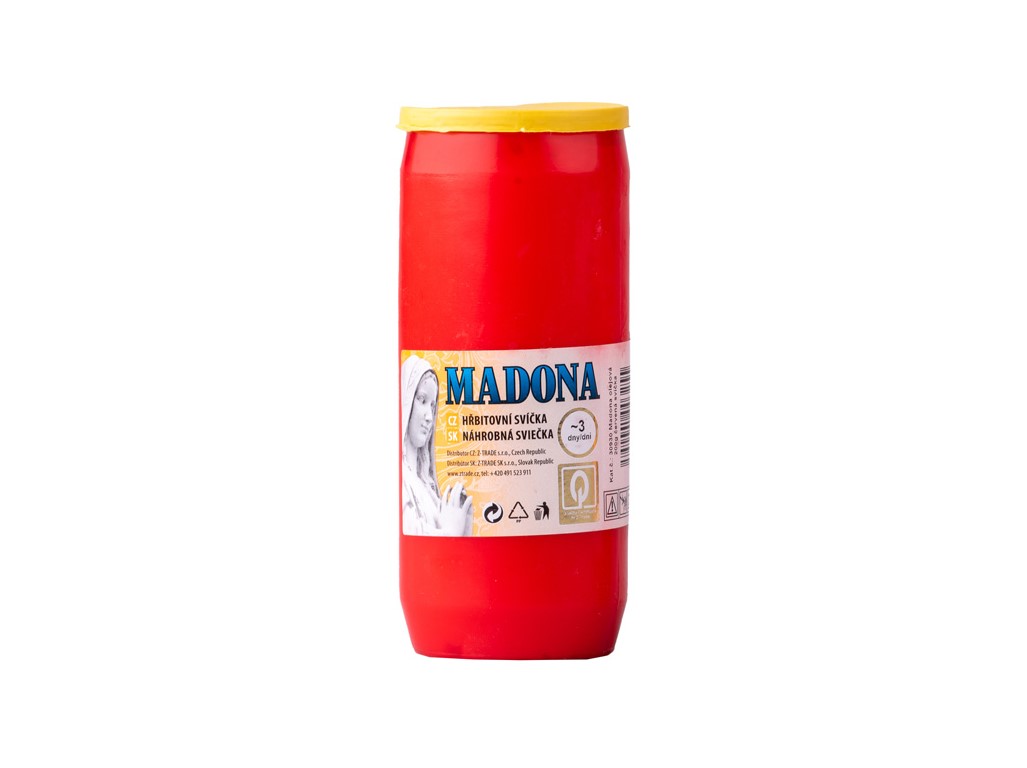 Madona olejová 200g ~3 dni červená
